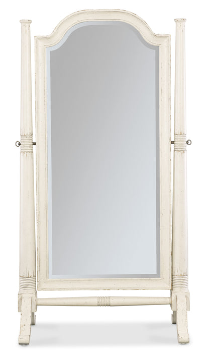 Americana - Floor Mirror - White