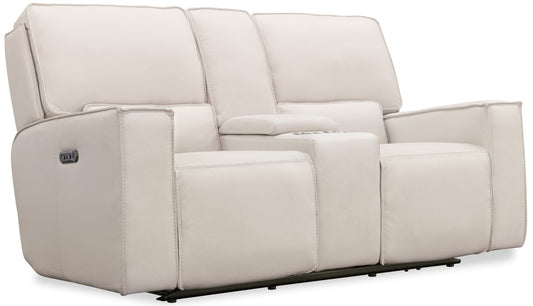MS - Miles Zero Gravity Console Loveseat With Power Recline & Power Headrest