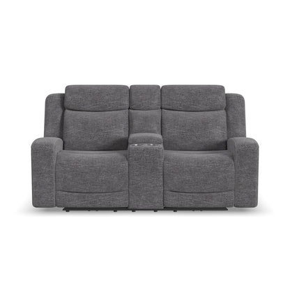 Ridge - Power Reclining Loveseat With Console And Power Headrests