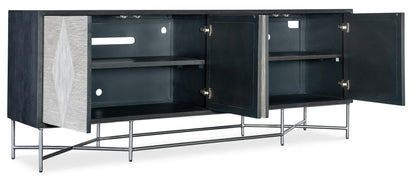 Commerce And Market - Fine Lines Credenza - Dark Gray