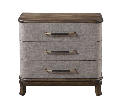 Theodora - Three Drawer Chest - Bradenton Brown