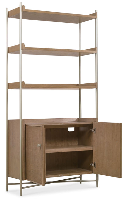 Sonnet - Sonnet Bookcase - Dark Gray