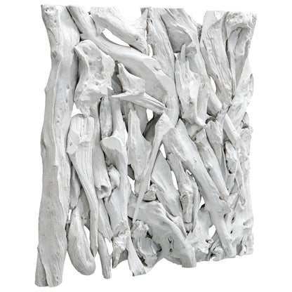 Rio - Coastal Wood Wall Decor - White