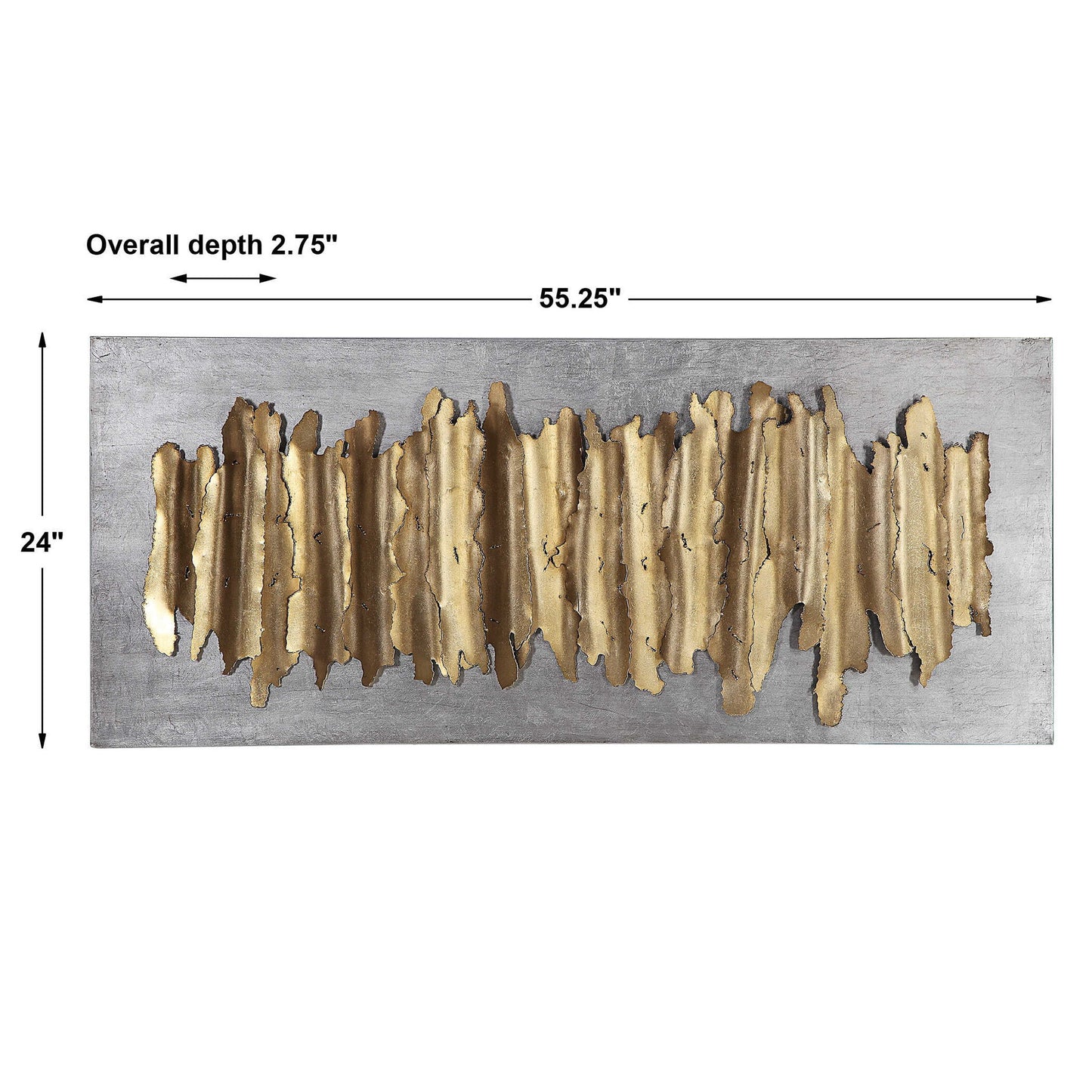 Lev - Metal Wall Decor - Gold