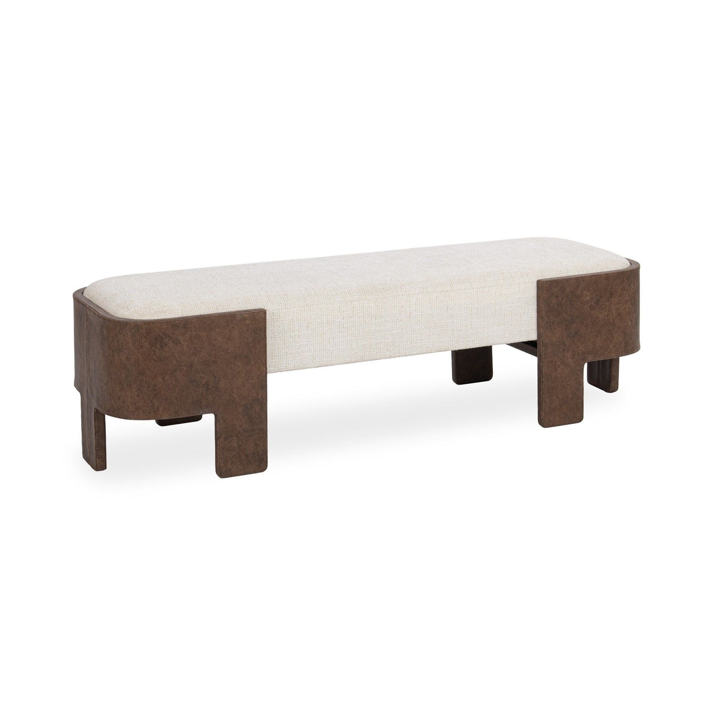 Janya - Accent Bench - Oat Cream