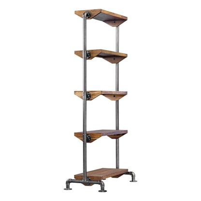 Rhordyn - Industrial Etagere - Light Brown