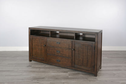 Homestead - 66" TV Console - Tobacco Leaf