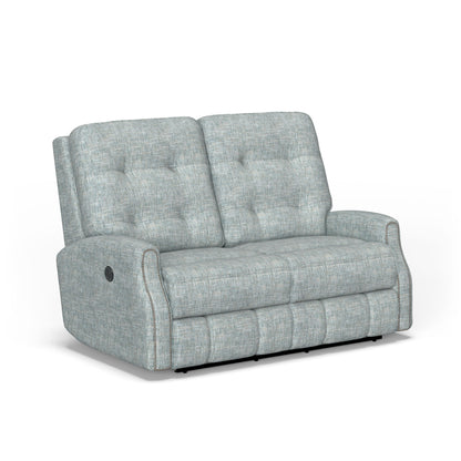 Devon - Reclining Loveseat, Nailhead Trim