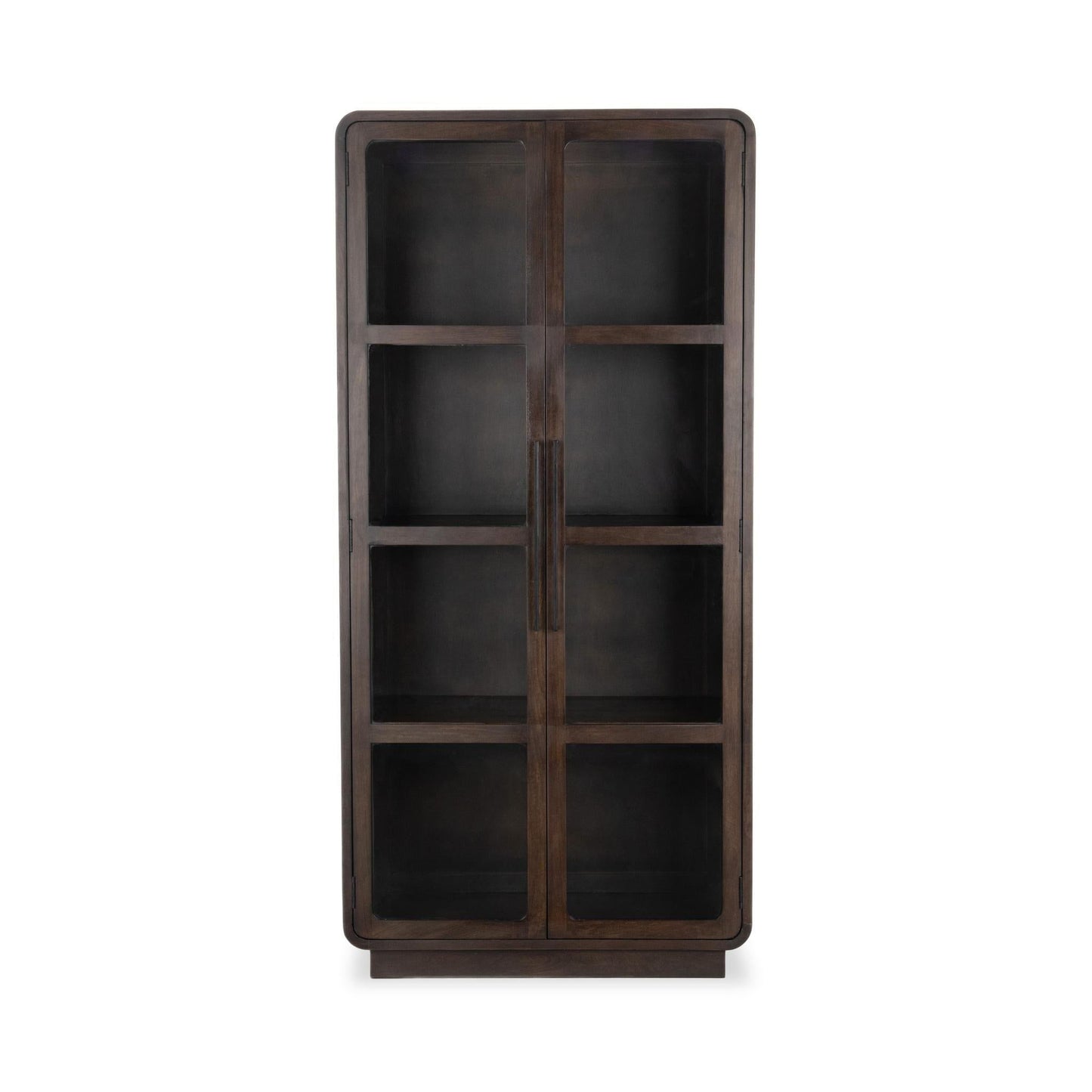 Rogers - Solid Wood Tall Cabinet - Brown