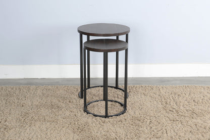 Homestead - Nesting Table Set - Dark Brown