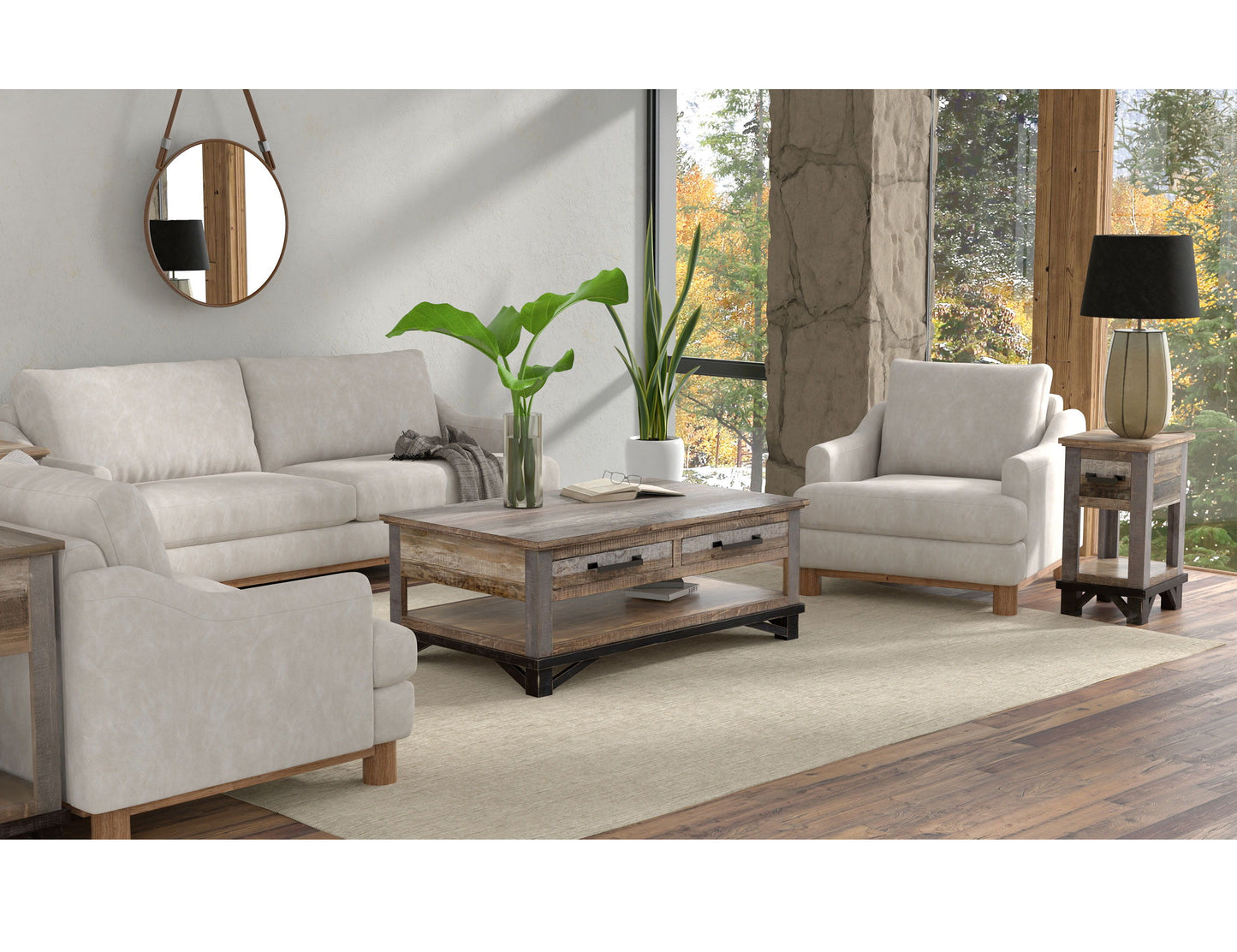 Olimpia - Loveseat - Marfil