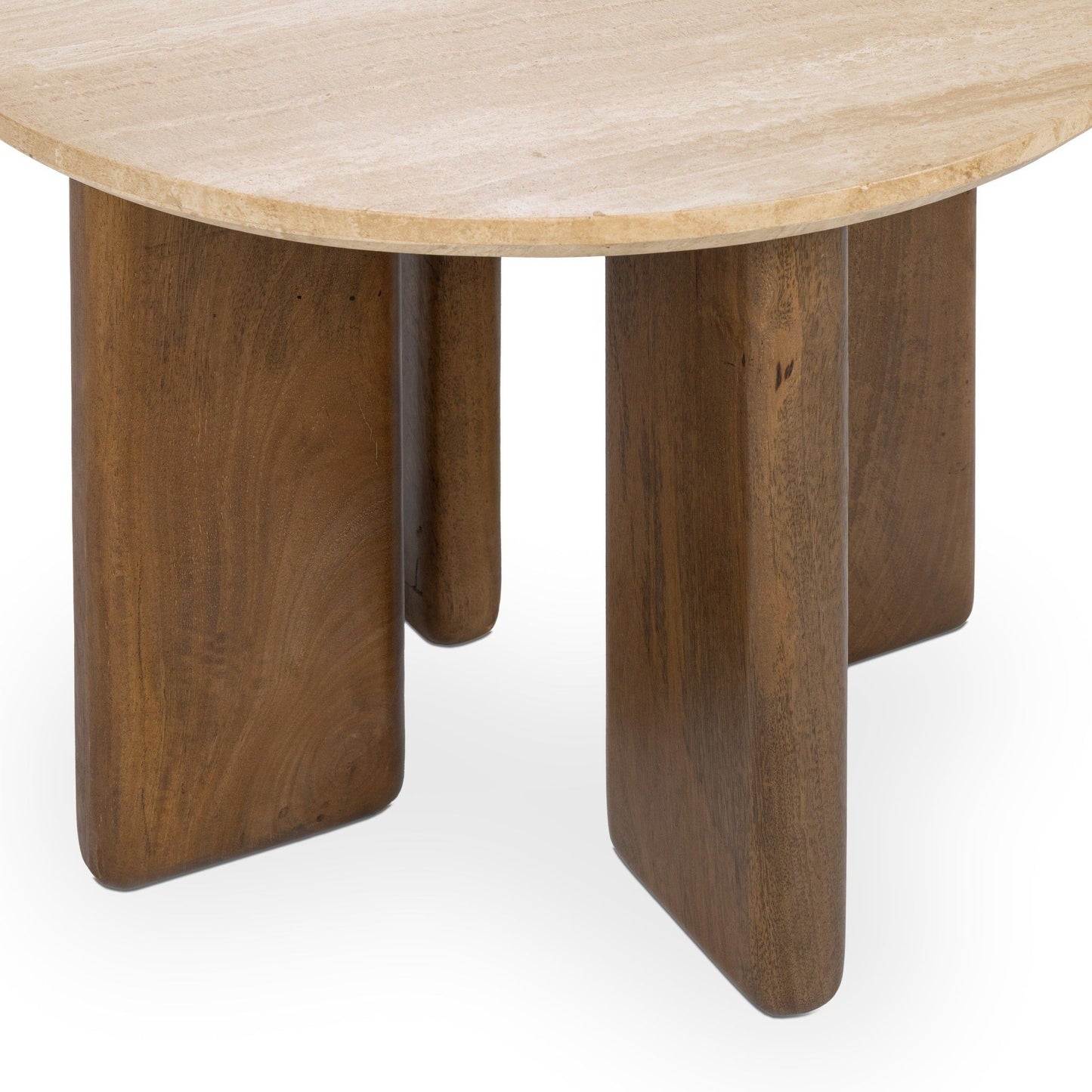 Idella - Travertine Round Table