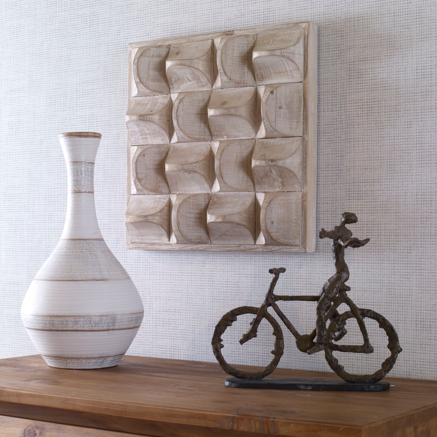 Pickford - Wood Wall Decor, Natural - Beige