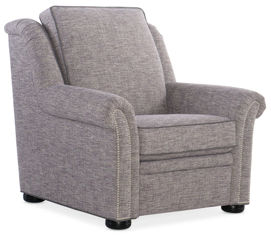 Robinson - Chair Full Recline With Articulating Headrest - Gray, Dark