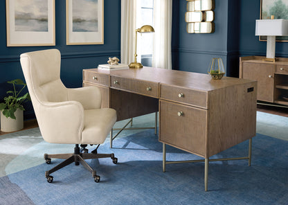 EC - Lazzaro Executive Tilt Swivel Chair - Beige