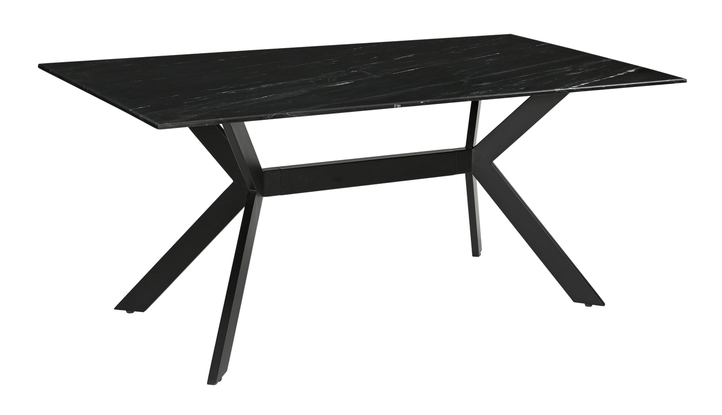 Palermo - Dining Table (2 Cartons) - Black