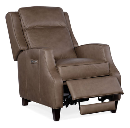 RC - Tricia Power Recliner With Power Headrest - Dark Brown