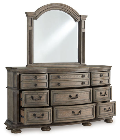 Ardenfield - Light Brown - Dresser And Mirror