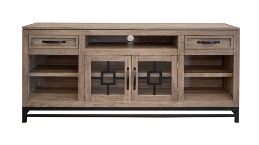 Blacksmith - TV Stand - Truffle Brown / Oil Black