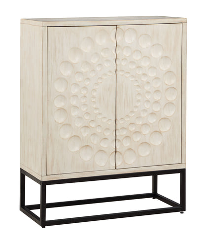 Hotchkiss - Two Door Bar Cabinet - Cream