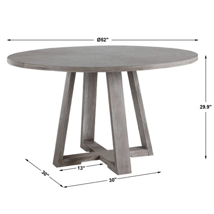 Gidran - Dining Table - Gray