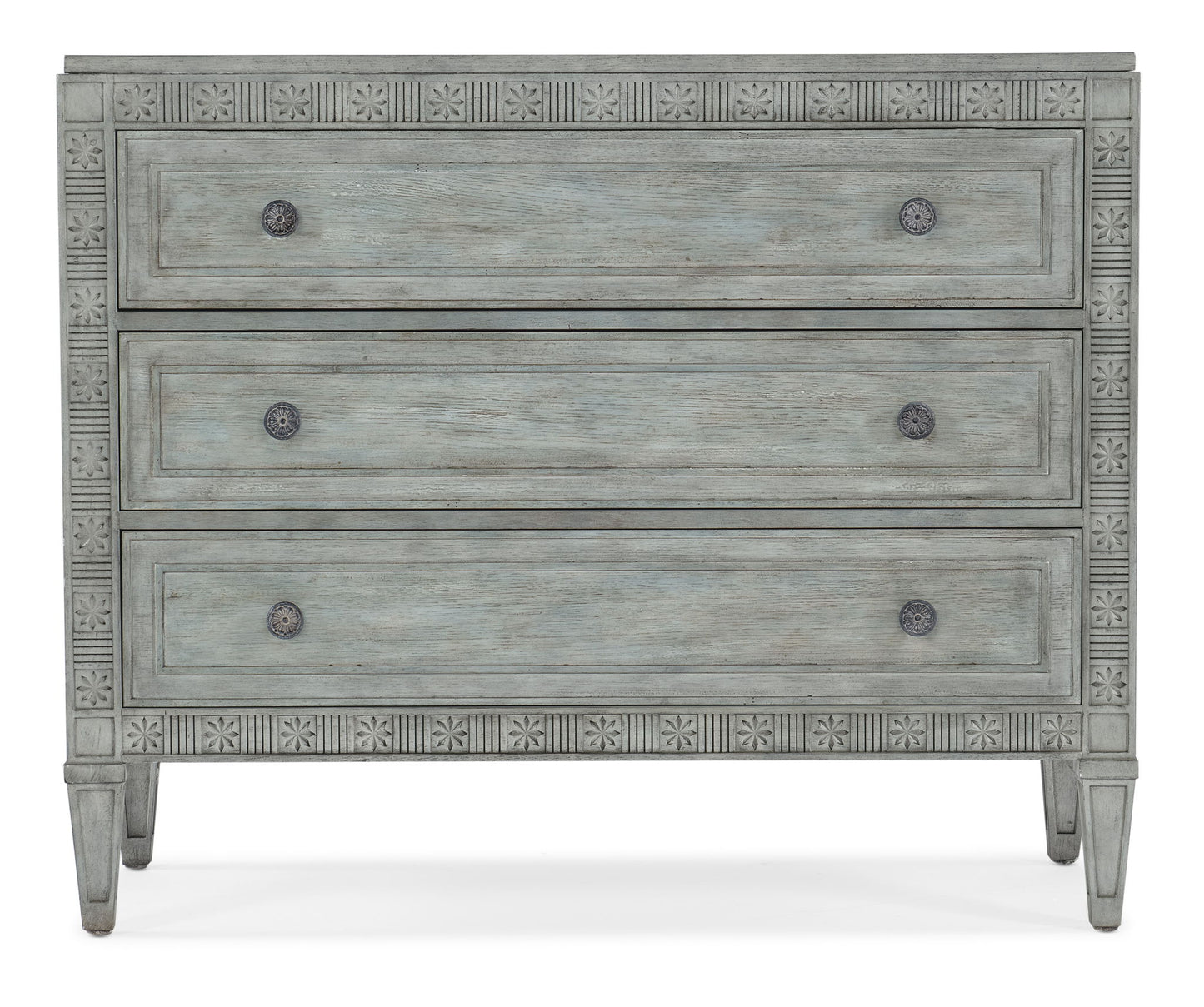 Charleston - Three-Drawer Chest - Light Blue