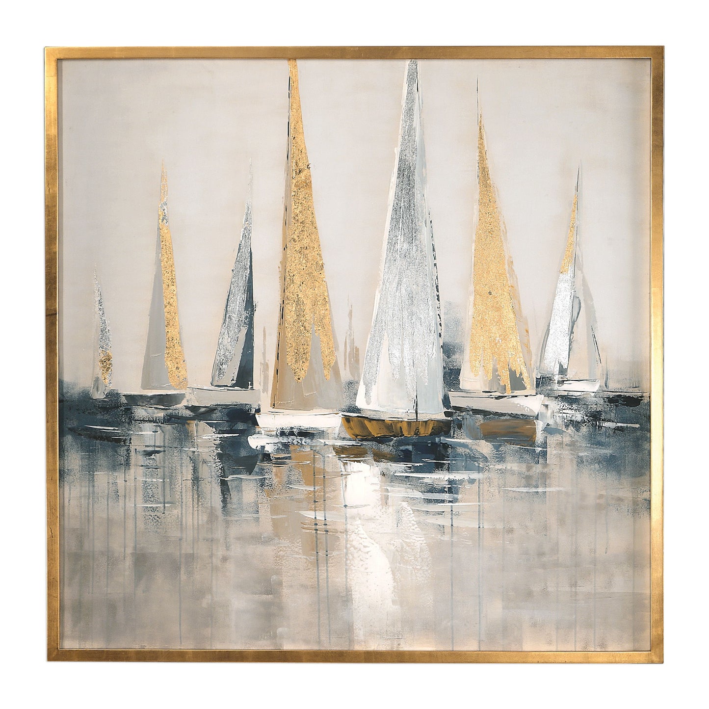 Regatta - Nautical Art - Blue