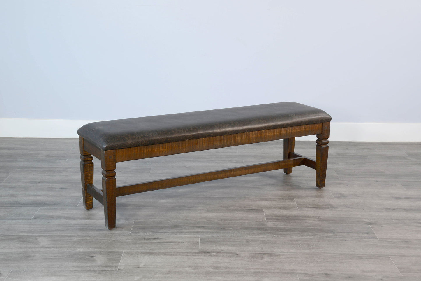 Homestead - Bench, Cushion Seat - Tobacco Leaf