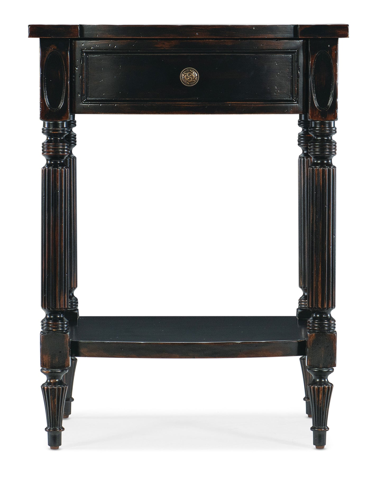 Charleston - One-Drawer Telephone Table - Black