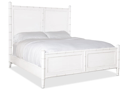 Charleston - Queen Panel Bed - White