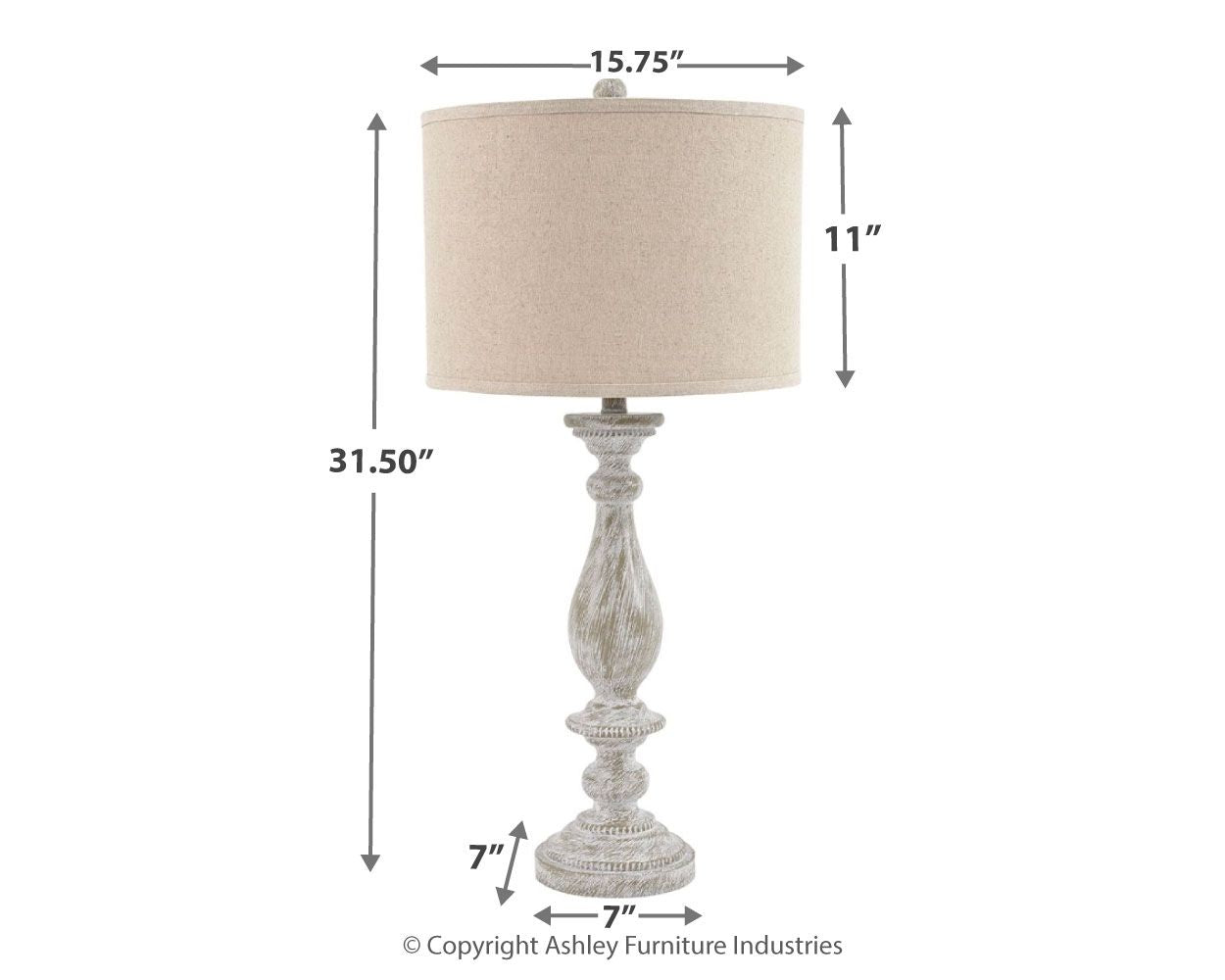 Bernadate - Table Lamp (Set of 2)