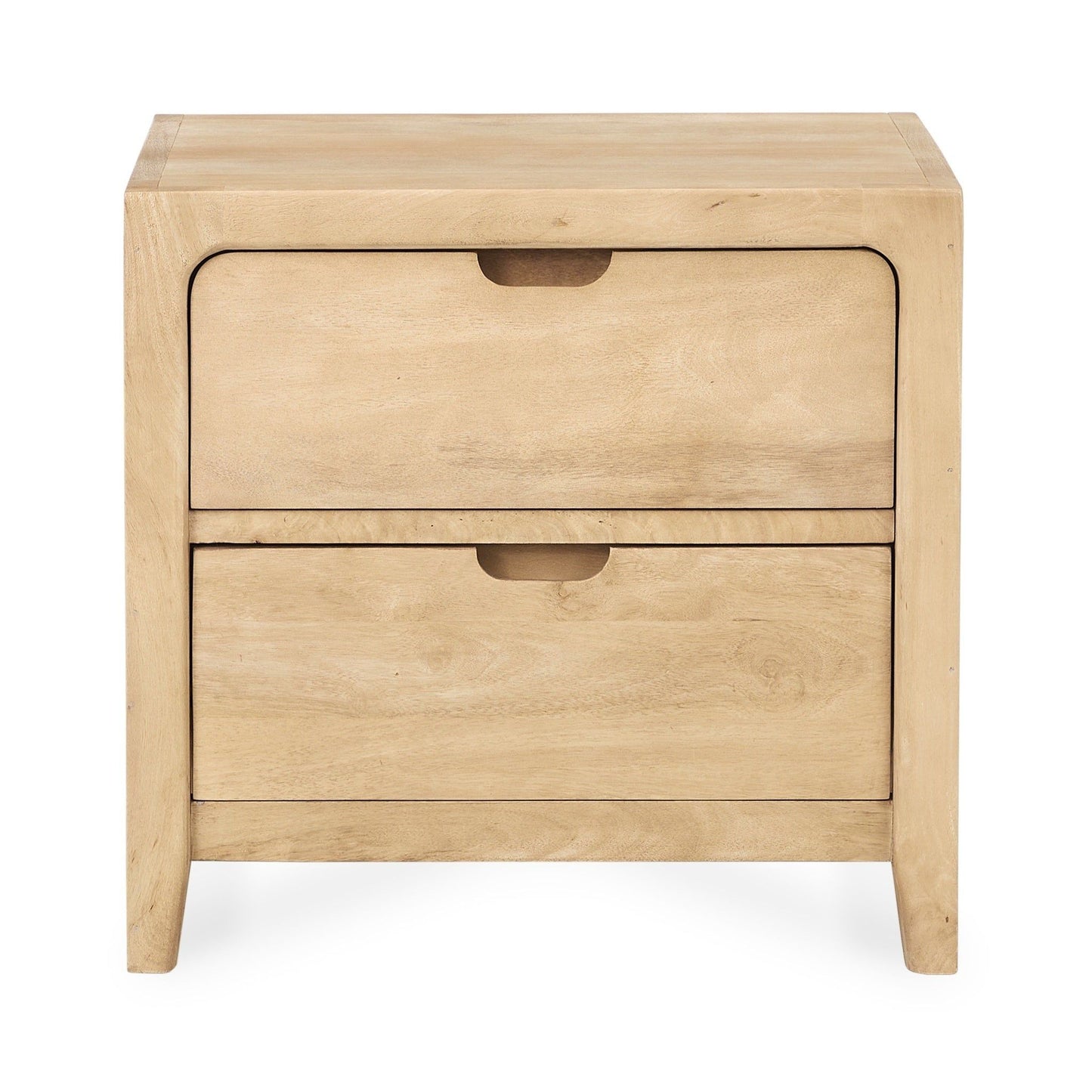 Laguna - 2 Drawer Nightstand - Natural Maple