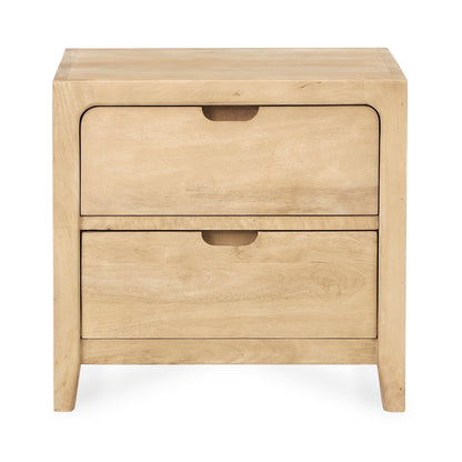 Laguna - 2 Drawer Nightstand - Natural Maple