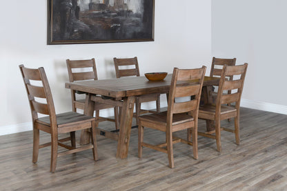 Doe Valley - Wood Dining Table With Extensions With Turnbuckle - Buckskin