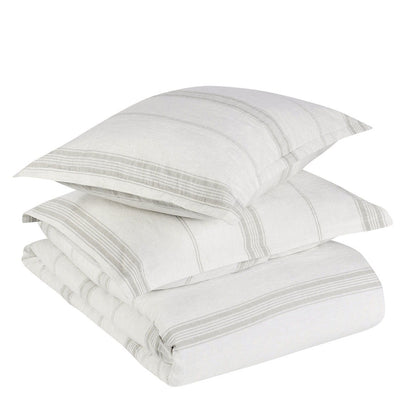 Jayson - Linen Cashmere 3 Piece Duvet Set