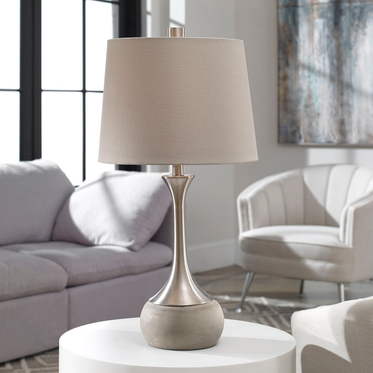 Niah - Lamp - Brushed Nickel