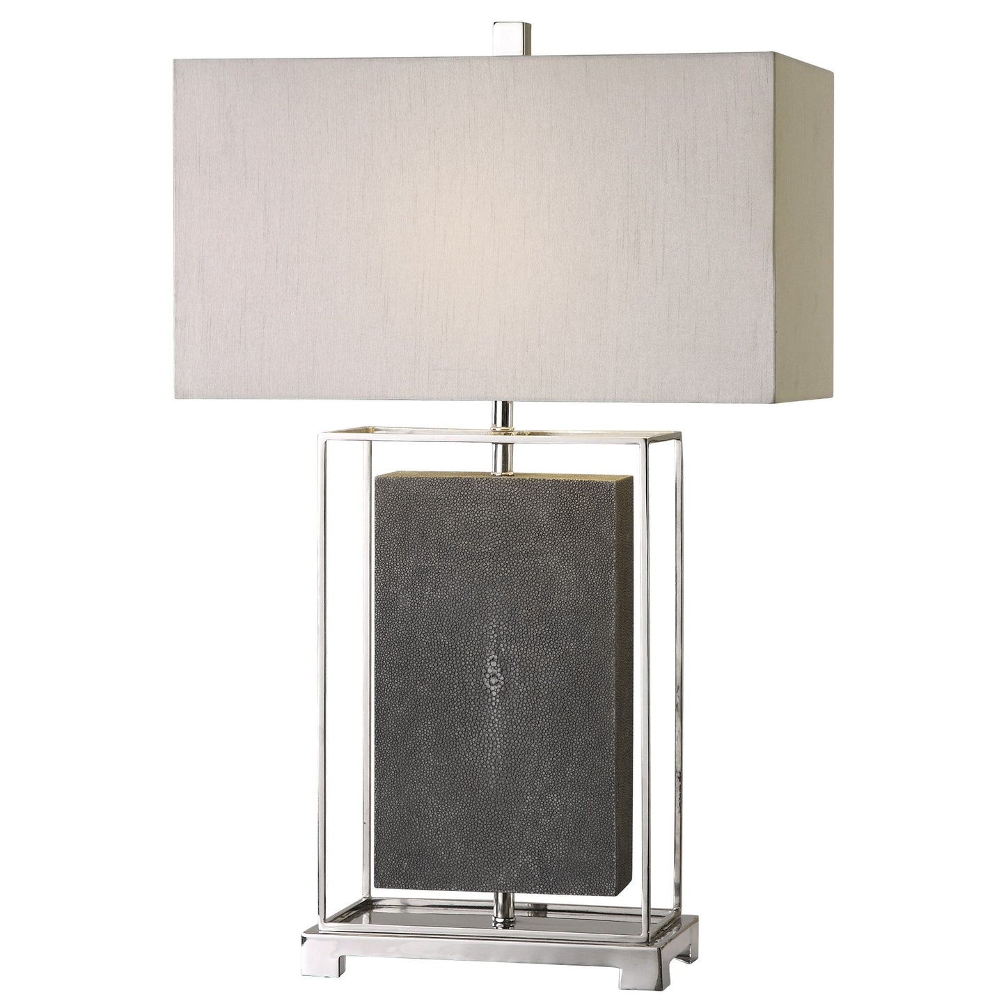 Sakana - Textured Table Lamp - Gray