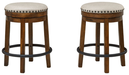 Valebeck - Upholstered Swivel Stool