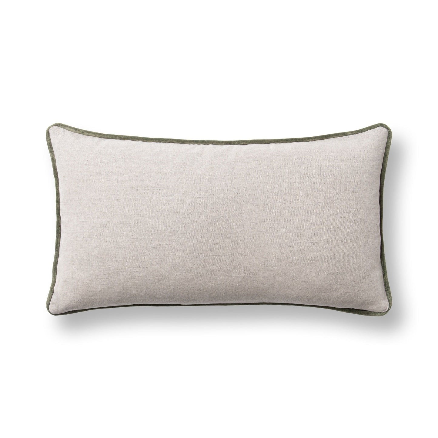 Belcourt - 14" x 26" Pillow - Floral Multi / Olive Green