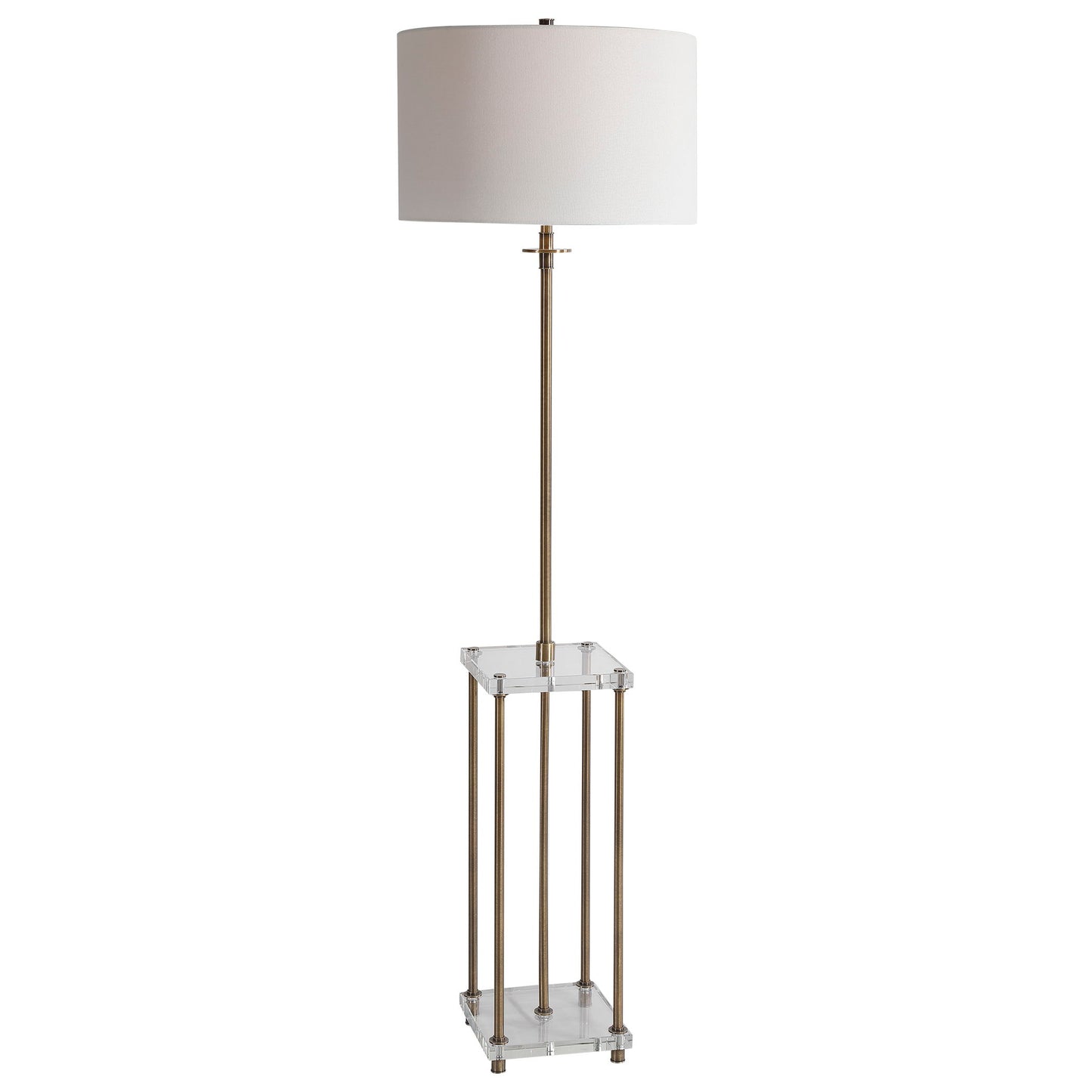 Palladian - Floor Lamp - Antique Brass