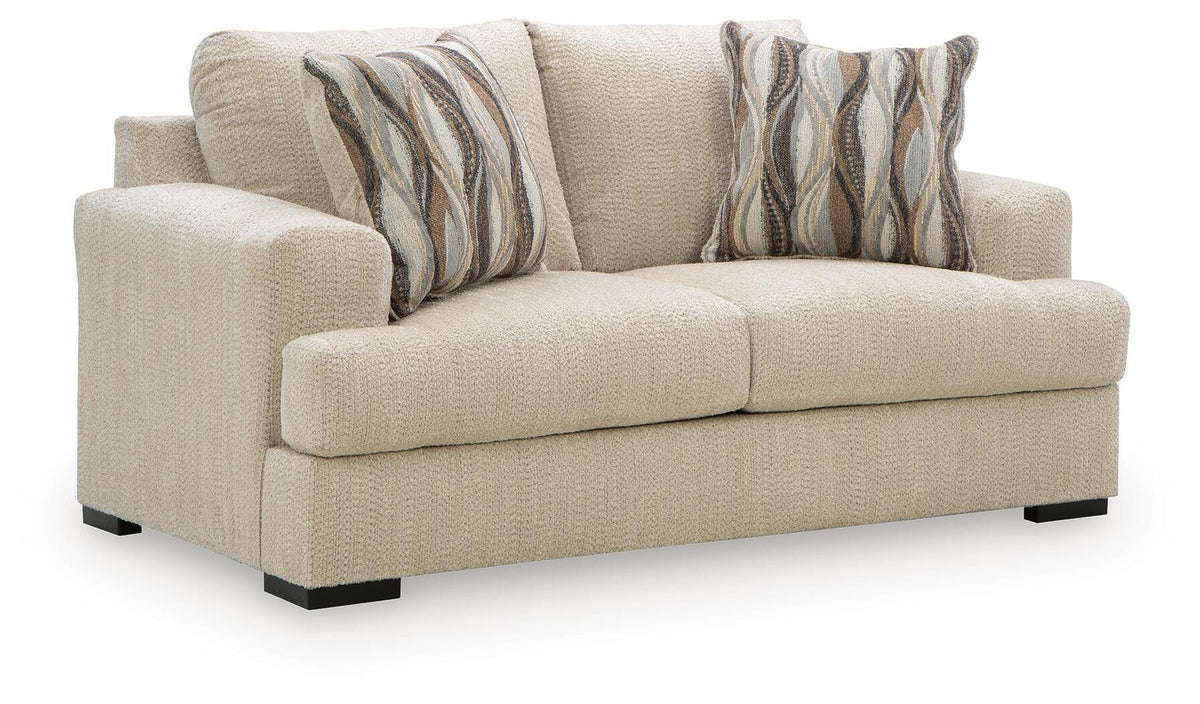 Lofwood - 2 Pc. - Sofa And Loveseat - Oatmeal