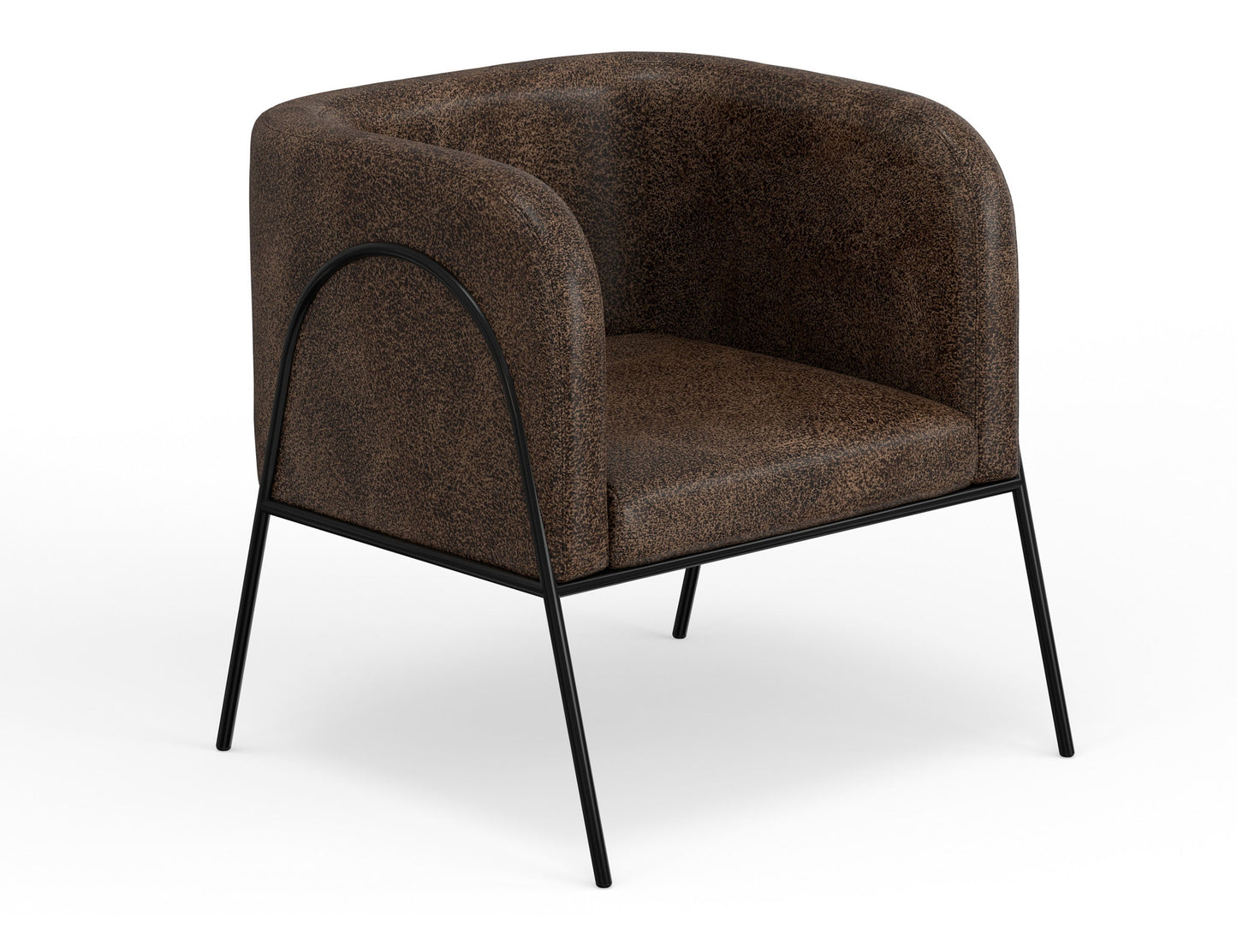 Malibu - Armchair - Chocolate Brown