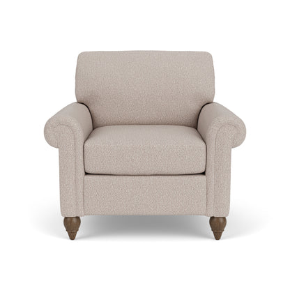Moxy - Fabric Chair With Rolled Arms