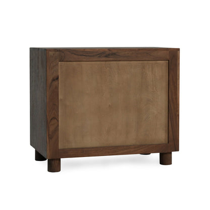 Jaxon - 2 Drawer Nightstand - Cocoa Brown