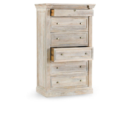 Adelaide - 6 Drawer Chest - Natural Cream Wash