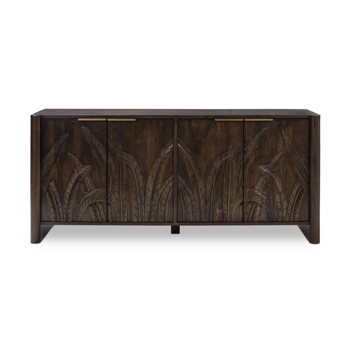 Ledro - Wood 4 Door Buffet