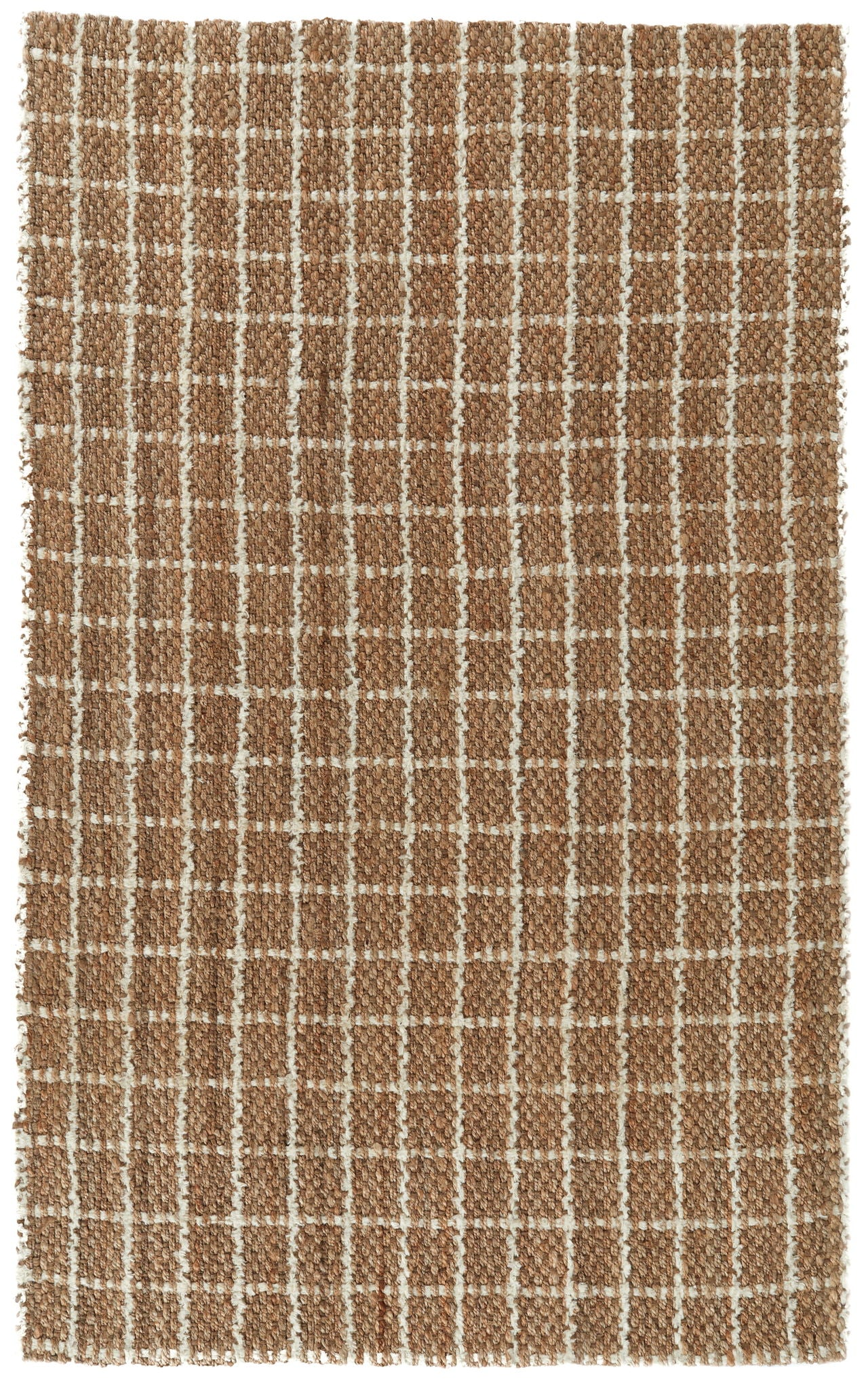 Serene - Windowpane Chenille Area Rug
