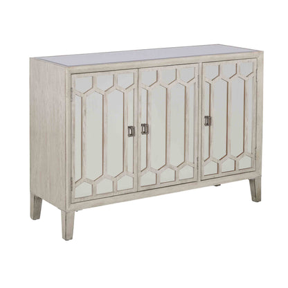 Windsor - Three Door Credenza - Burnished White