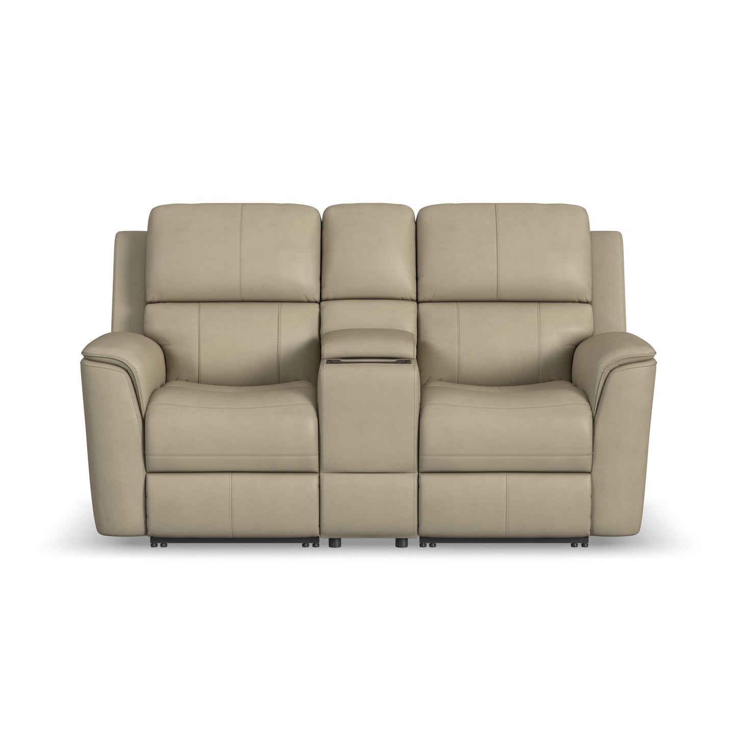 Henry - Power Reclining Loveseat With Console & Power Headrests & Lumbar