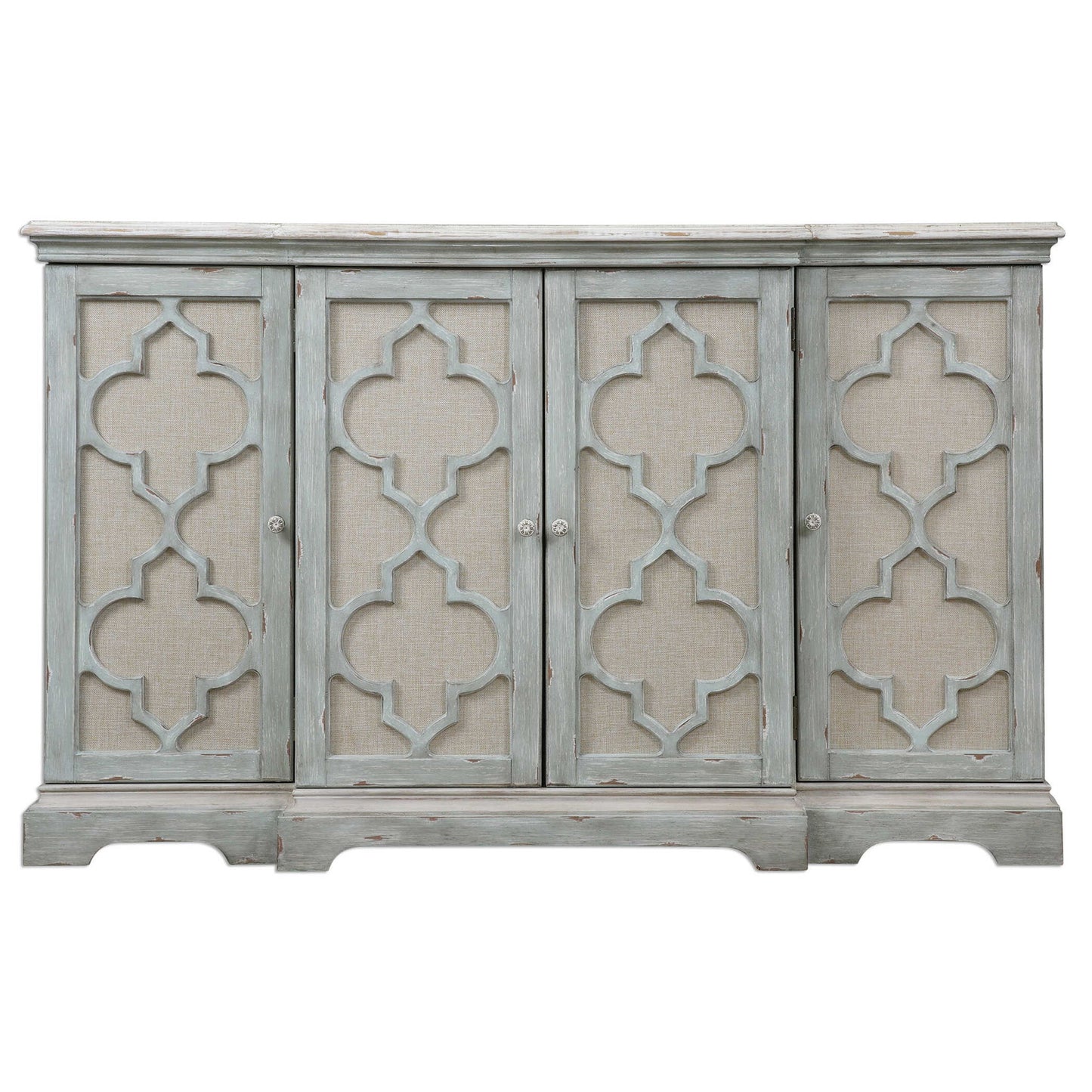 Sophie - 4 Door Cabinet - Gray